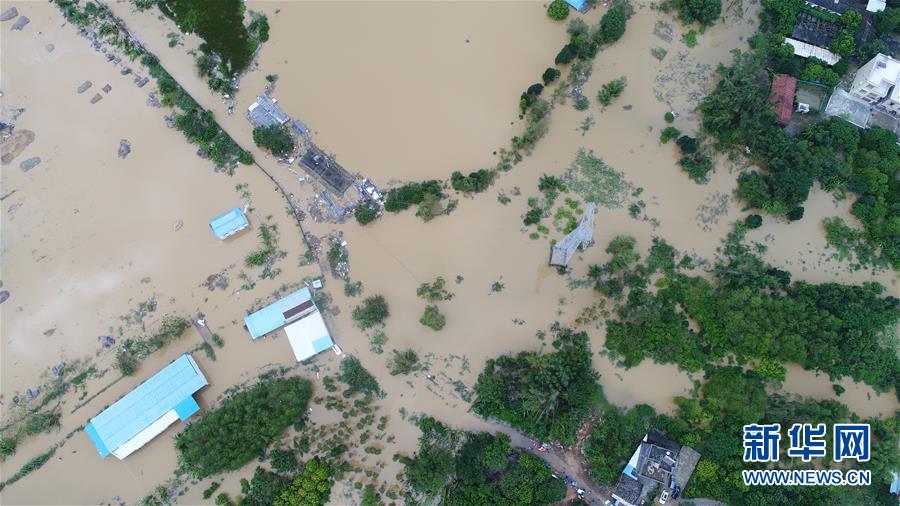 （关注“山竹”）（10）广东阳江受灾严重 救灾重建工作正在进行